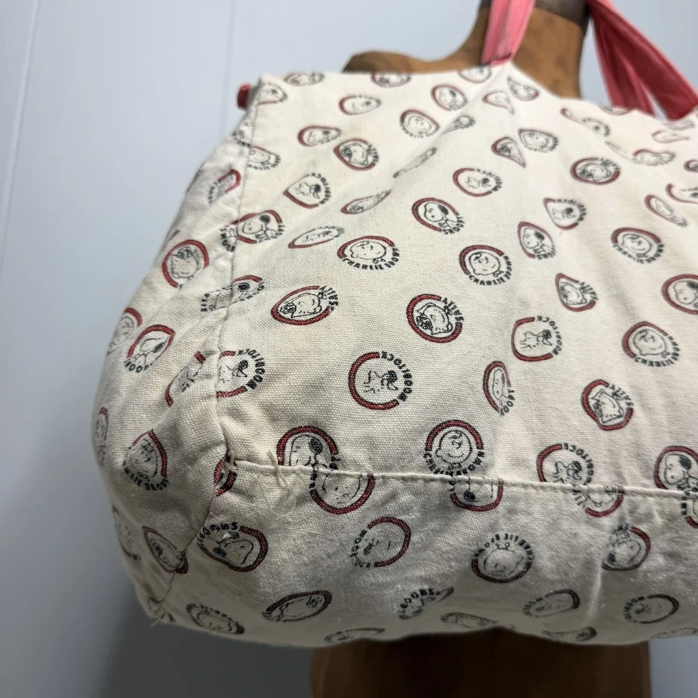 80s Vintage Charlie Brown Peanuts travel duffle bag